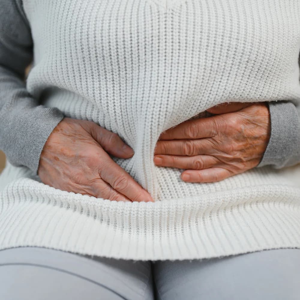 Woman experiencing persistent vulval irritation