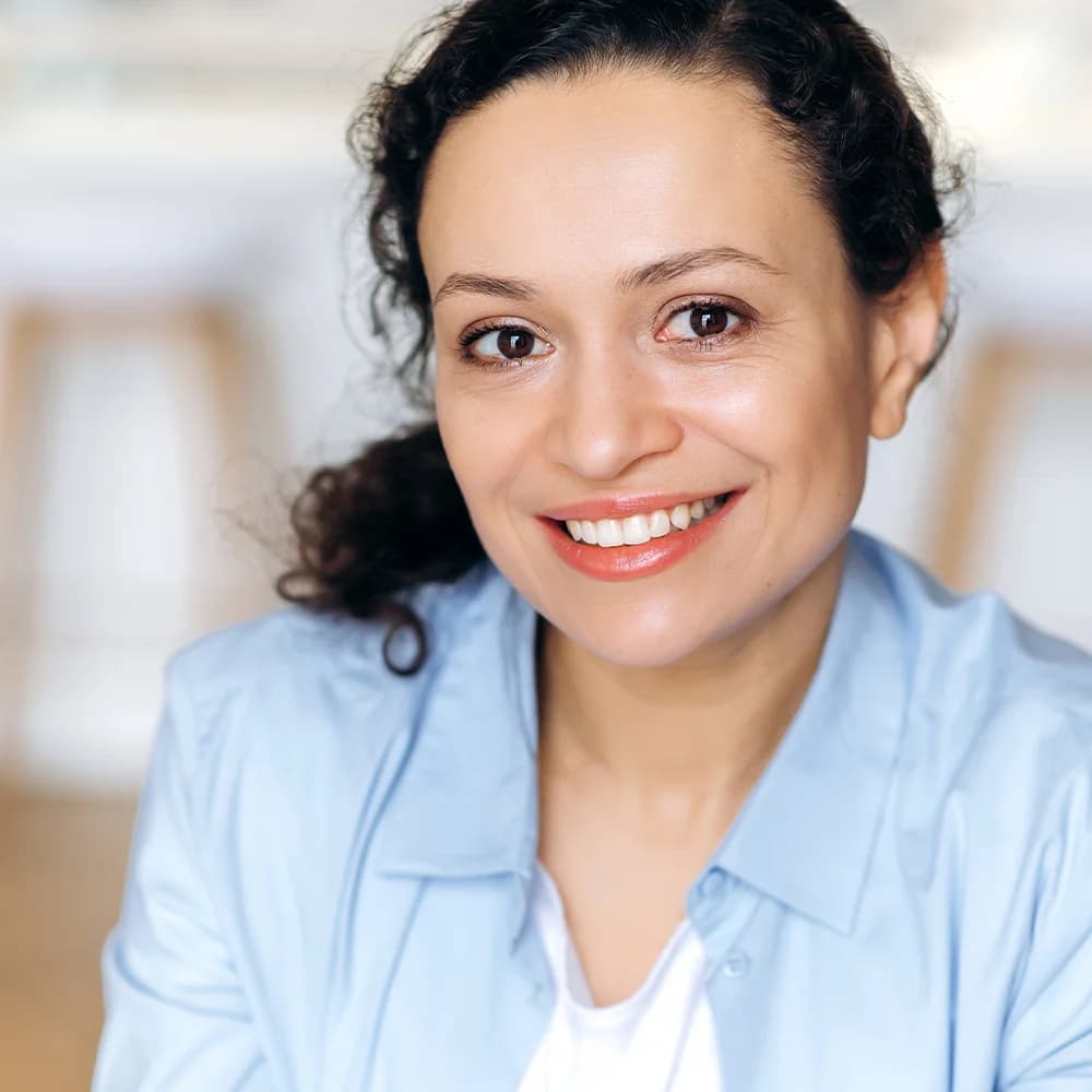 Smiling woman