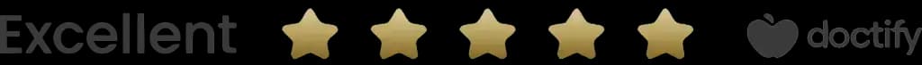 Excellent rating on Doctify