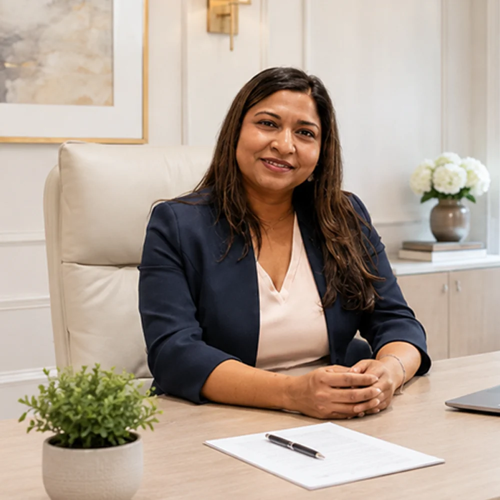 Dr Luxmi Velauthar with a patient