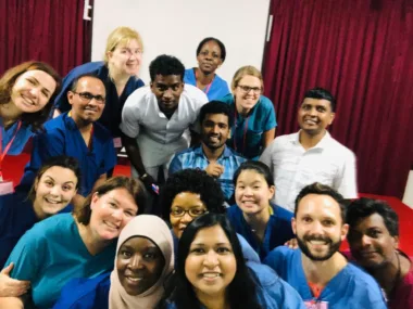 Staff Group Selfie